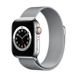 Умные часы Apple Watch 6 GPS + Cellular 40mm, серебристый