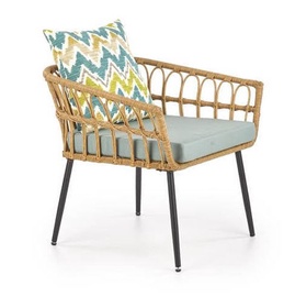 Садовый стул, синий/коричневый, 70 см x 58 см x 71 см