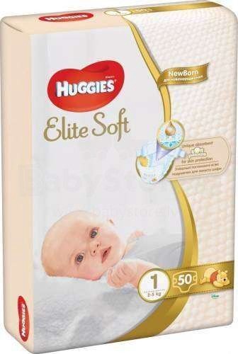 Sauskelnės Huggies, 1 dydis, 5 kg, 50 vnt.