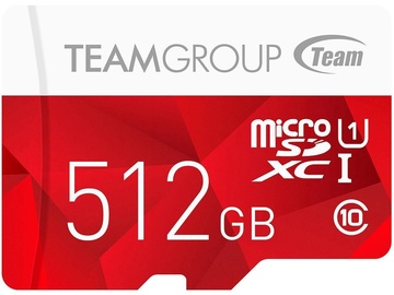 Team Group Color 512GB microSDXC UHS-1 Red