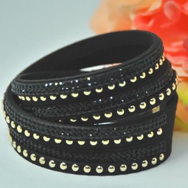 Vincento Bracelet Double Crystalsnake LB-1026