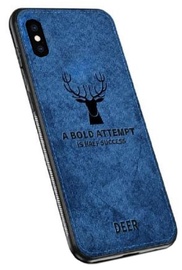 Mocco Deer Back Case For Apple iPhone X/XS Blue