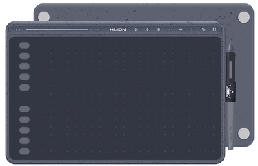 Grafikas planšete Huion HS611, 333.4 mm x 218.4 mm x 7.3 mm, zila