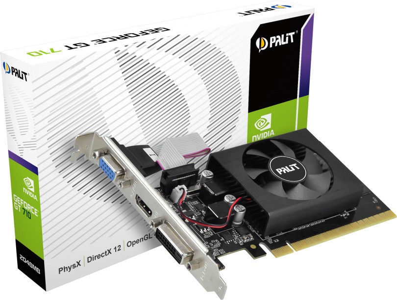 Videokarte Palit GeForce GT 710 NE5T7100HD46-2087F, 2 GB, GDDR5