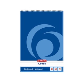 Piezīmju grāmatiņa 110734 a7 / 50l spirāles šūna (10/320)