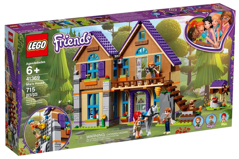 Konstruktorius LEGO Friends Mia namas 41369, 715 vnt.