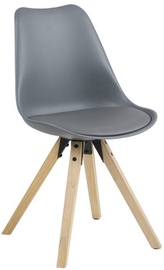 Home4you Chair Dima 44x42x85cm Gray