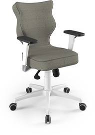 Entelo Perto White Office Chair TW33 Gray