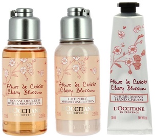 L´Occitane Fleurs De Cerisier Cherry Blossom 3pcs Set 180ml