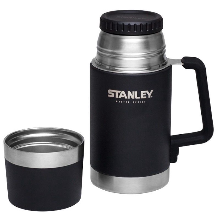 Термос для еды Stanley Master Unbreakable Vacuum Food Jar, 0.7 л, черный