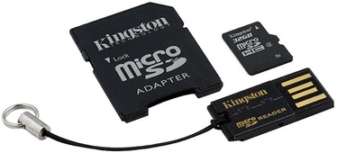 Kingston 32GB Micro SDHC Card Class 4 + SD Adapter / USB Reader