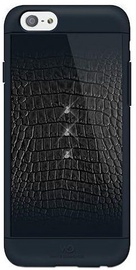 White Diamonds Safari Croco Case With Swarovski Crystals For Apple iPhone 6/6s Black
