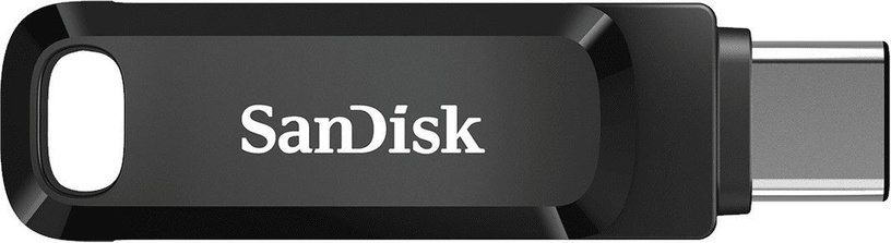 USB zibatmiņa SanDisk Ultra Dual Drive Go, melna, 256 GB
