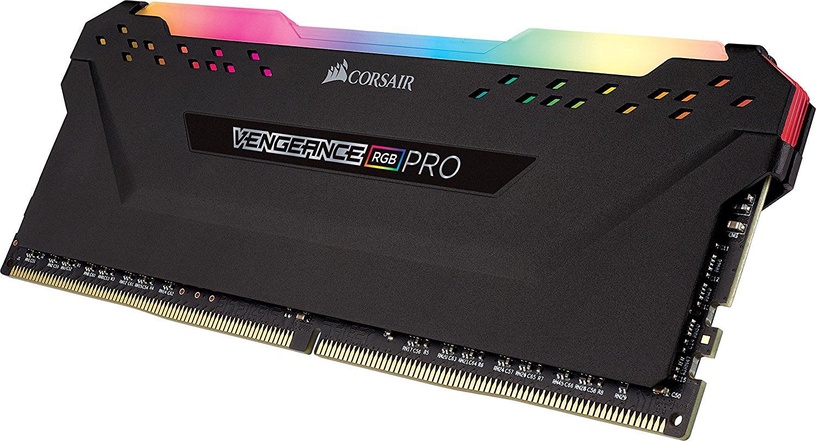 Operatyvioji atmintis (RAM) Corsair Vengeance RGB Pro Black, DDR4, 16 GB, 3000 MHz