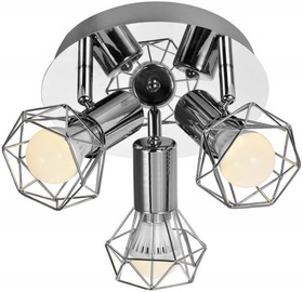 ActiveJet Blanka Spot Ceiling Lamp Silver 3x40W E14