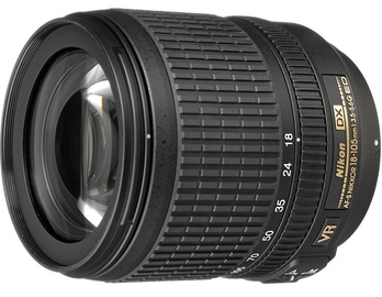 Objektīvs Nikon AF-S Nikkor DX 18-105/3.5-5.6 G VR ED, 420 g
