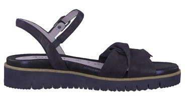 Tamaris Sandal 1-1-28327-22 Navy Metallic 36