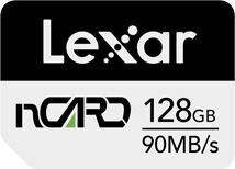 Карта памяти Lexar nCARD NM, 128 GB
