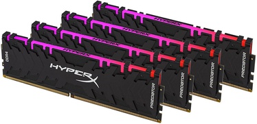 Kingston HyperX Predator RGB 32GB 3200MHz CL16 DDR4 KIT OF 4 HX432C16PB3AK4/32 (bojāts iepakojums)