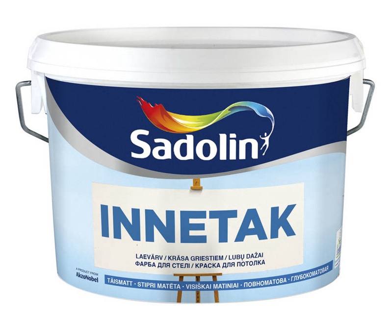 Värv Sadolin Innetak, valge, 2.5 l