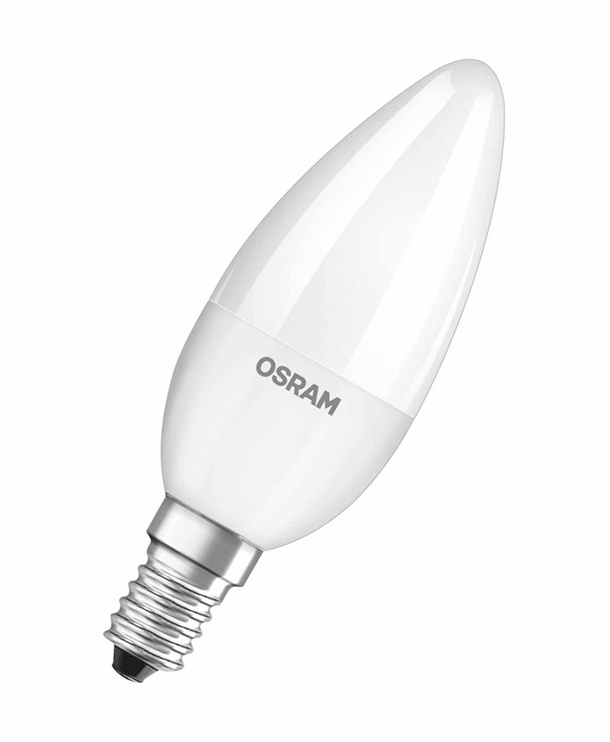 Lambipirn Osram LED, soe valge, E14, 5.5 W, 470 lm