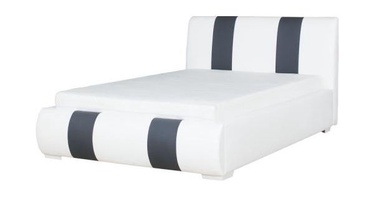 Bodzio Aga AG73 Bed 120x200 White/Graphite
