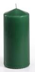 Pap Star Pillar Candle 6x13CM Green