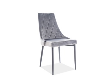 Стул для столовой Signal Meble Trix B Velvet Grey