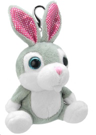 Mīkstā rotaļlieta Wild Planet Rabbit, pelēka, 8 cm