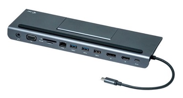 I-Tec USB-C Metal Low Profile 4K Triple Display Docking Station