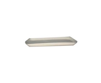 SN Ceramic Pot Plate L-KAKT-2S 26x13cm White