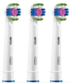 Braun Oral-B 3D White CleanMaximizer Toothbrush Heads 3pcs