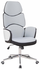 Halmar Office Chair Baron Black/White/Light Grey