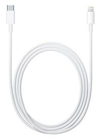 Провод Apple, USB Type C/Apple Lightning, белый
