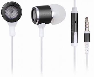 Ausinės Gembird MHS-EP-001 Black/White