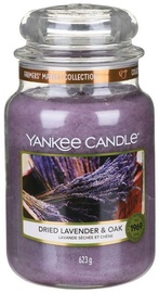 Ароматическая свеча Yankee Candle Classic Large Jar Dried Lavander & Oak, 623 г