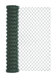 Сетка плетеная Garden Center, 50 x 50 x 2.5 мм, 150 см, 25 м, оцинкованная/pvc