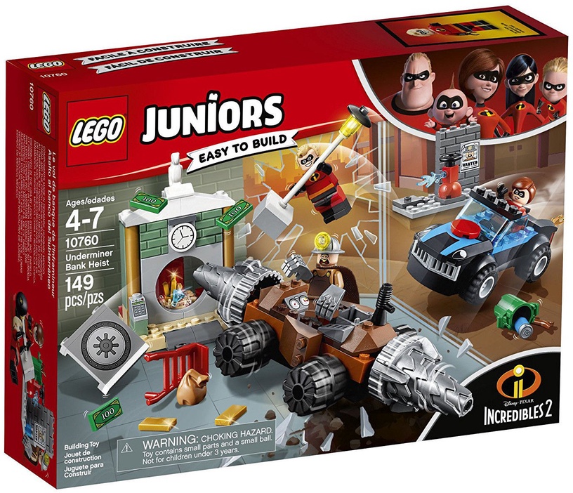 Konstruktor LEGO Juniors Underminer Bank Heist 10760 10760