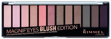 Acu ēnas Rimmel London Magnif'Eyes Eye Contouring Palette Blush Edition, 14 g