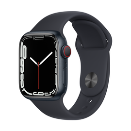 Умные часы Apple Watch 7 GPS + Cellular 41mm, серый
