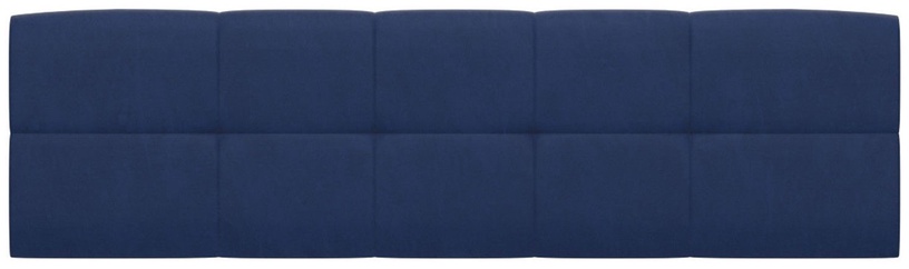 Lovos galvūgalis dvigulė Headboard Upholstered Cover, mėlyna