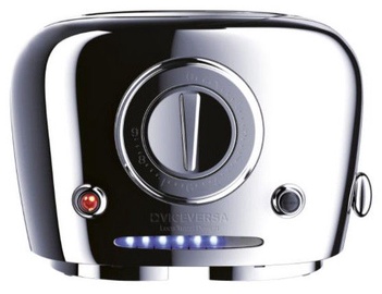 ViceVersa Tix Pop-Up Toaster Chrome 50081