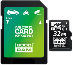 GoodRam M3AA 32GB microSDHC UHS-I Class 10 + Adapter