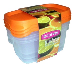 Toidukarpide komplekt Curver 3x0.5l