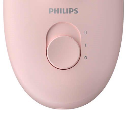 Epilaator Philips Satinelle Essential BRE285/00, valge/roosa
