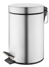 Prügikast Okko T-Y0112S, hõbe, 12 l