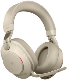 Ausinės Jabra Evolve2 85 Link380a MS Stereo Beige, belaidės