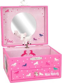 Depesche Miss Melody Jewelry Case With Music Pink