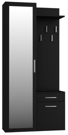 Top E Shop Duo Hall Unit Set Black