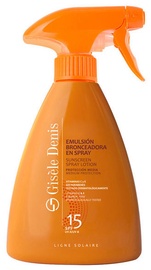 Apsauginis losjonas nuo saulės Gisele Denis Sunscreen Spray SPF15, 300 ml